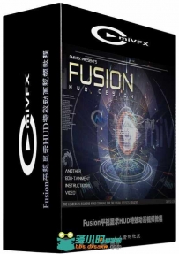 Fusion平视显示HUD特效动画视频教程 cmiVFX Fusion HUD Design