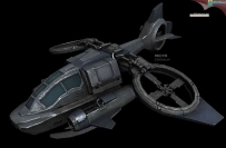 科幻飞船3D模型 阿凡达科幻舰艇 3dsmax格式
