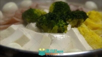 豆腐相关美食制作高清实拍视频素材