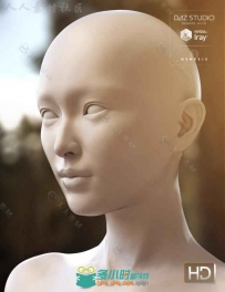 高品质女性角色3D模型合辑