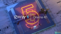V-Ray渲染器C4D R20-R25插件V5.10.23版