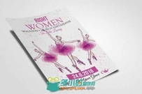 妇女节海报PSD模板Womens-Day-Flyer-Template