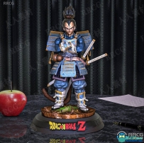 武士贝吉塔七龙珠动漫角色雕塑3D模型