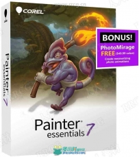 Corel Painter Essentials数字美术绘画软件V7版