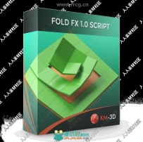 FoldFX多边形折叠MG动画3dsmax插件V1.0版