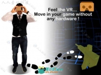 纸板VR步行跑步和跳跃套件完整项目3D素材资源