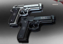 次时代3D模型 手枪贝拉特GUN精细手枪CG资源