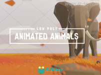 高品质低聚动物角色3D模型Unity游戏素材资源