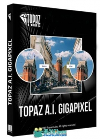 Topaz Gigapixel AI图像智能处理软件V5.5.0版