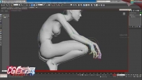 3D角色大师班 数字插画绘画技术视频教程
