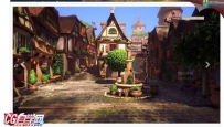 Unity3d内容丰富细腻的小镇场景环境