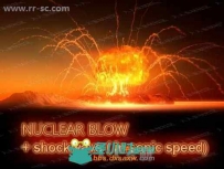 特大爆炸核反应堆冲击波粒子系统Unity游戏素材资源
