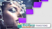 25组三维转场特效动画AE模板 Videohive 25 3D Transitions Pack 6877635