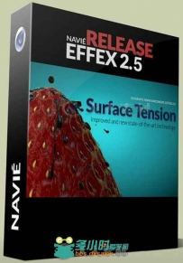 Navie Effex流体植物特效C4D插件V2.50.12版 Navie Effex v2.50.12 R13 - R16 Win Mac