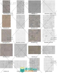超过100组建筑砖瓦纹理贴图合辑 DOSCH TEXTURES CONSTRUCTION XT