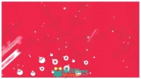 简单美丽的雪花飘落圣诞贺卡展示AE模板 Videohive Christmas Card 18919667