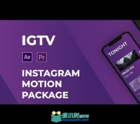 手机端视频包PR AE模板 IGTV – Instagram Motion Pack -7087-igtv-insta...