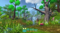 Unity5游戏场景模型卡通森林包