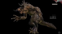 Zbrush雕刻怪兽角色设计制作视频教程