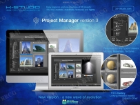 3d-kstudio Project Manager项目源文件管理3dsmax插件V3.10.32