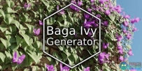 Baga Ivy Generator植物生成器Blender插件V1.0.5版