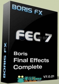 Final Effects Complete特效合成软件V7.0.21版 Boris Final Effects Complete v7.0...