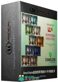 Unreal Engine虚幻游戏游戏素材资源 - 48组色彩特效 UNREAL MARKETPLACE CHAMELEON...