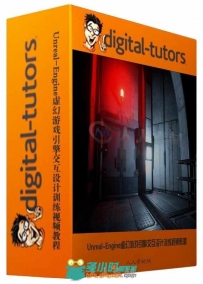 Unreal-Engine虚幻游戏引擎交互设计训练视频教程 Digital-Tutors Introduction to ...