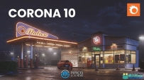 Corona Renderer 10超写实照片级渲染器3dsmax插件