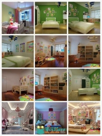最新儿童房3dmax模型室内设计家装dmax模型