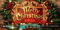 圣诞祝福特效动画AE模板 Videohive The Spirit of Christmas Greetings 6265018