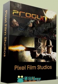 PROGUN枪口火焰预设特效FCPX插件 Pixel Film Studios PROGUN
