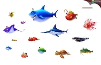 精品《捕鱼达人3》模型动画海报等全套资源2.17G