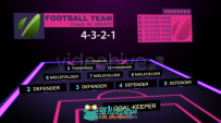 时尚桌上迷你足球体育运动Football Team Tactics
