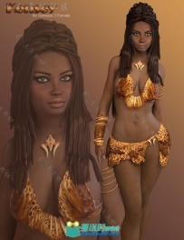 美丽真实的异国女性3D模型合辑