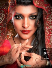 Kala 8 Pro各种形象造型印度女性角色3D模型合集