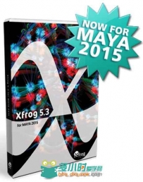 XFrog植物生长特效Maya插件V5.3版 Greenworks XFrog v5.3 For Maya 2015 Win64