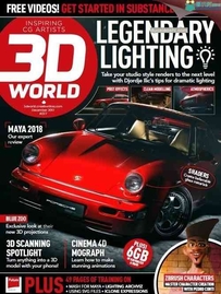 3D World世界艺术杂志2017年12月刊