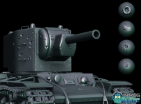 48组坦克装甲弹痕Zbrush VDM笔刷合集