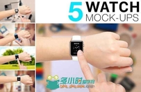 精美Apple Watch苹果手表PSD模板 Creativemarket Apple Watch Mockups 256844
