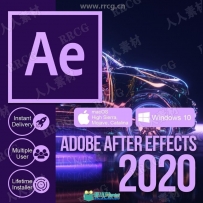 After Effects CC 2020影视特效软件V17.1.4.37版