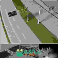 道路桥梁立交桥天桥3D模型
