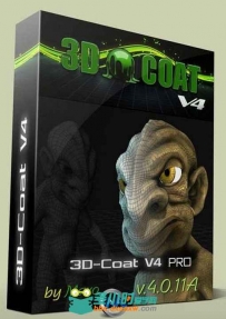 3D-Coat游戏模型雕塑软件V4.0.11A版