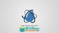 环绕原子Logo演绎动画AE模板 Videohive Simple Atom Logo Reveal 11497758