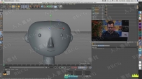 Cinema 4D角色从建模到绑定动画完整技术视频教程