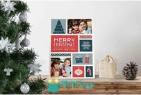 矢量圣诞照片卡片展示PSD模板illustrated-christmas-photo-card-9542963