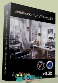 Solidrocks脚本渲染优化C4D插件V0.3b版