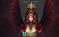 魔幻血族女巫3D模型