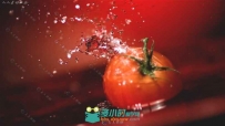 现实西红柿动态高清实拍视频素材