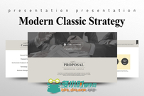 摩登经典PPT模板CM - Modern Classic Strategy 686236